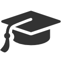 graduation,cap icon