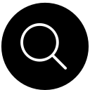 find, magnifier, research, search svg vector icon