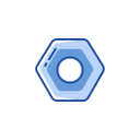 camera, notification, pin, settings svg vector icon