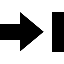 move, right svg vector icon