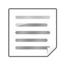 clipping, text icon