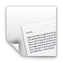 clipping, text icon