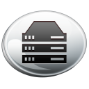 server,silver icon