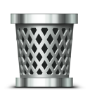trash,empty,recycle bin,blank icon