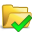 accept, folder, open icon