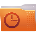 folder, recent icon
