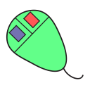 computer games, games, gamming, mouse svg vector icon