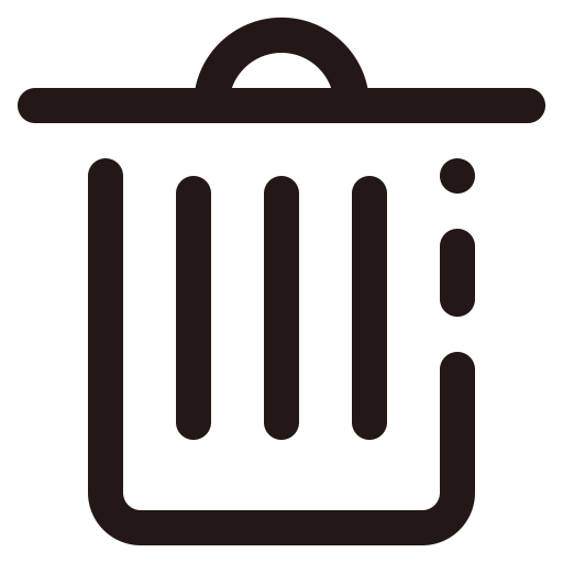 Delete,recycle Bin,trash svg vector icon