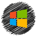 media, social, windows svg vector icon