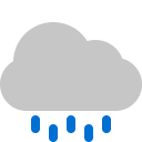 cloud, rain svg vector icon
