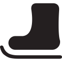 christmas, equipment, ice, skates, snow, weather, winter svg vector icon
