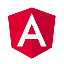 angular, coding, development, front-end, javascript, logo, web svg vector icon