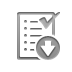 white,list,down icon