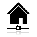 network,home,building,homepage,house icon