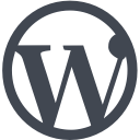 wordpress svg vector icon
