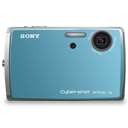 blue, cybershot, dsc, t icon