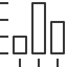 3, bars icon
