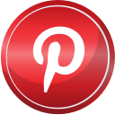 contact, media, pinterest, social, web svg vector icon