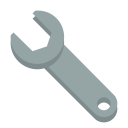 wrench svg vector icon