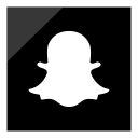 logo, media, snapchat, social svg vector icon