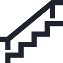 down, public, sign, stairs, up, upstairs, walk svg vector icon