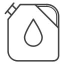 diesel, fuel, fuel can, gasoline, petrol, station, tank svg vector icon