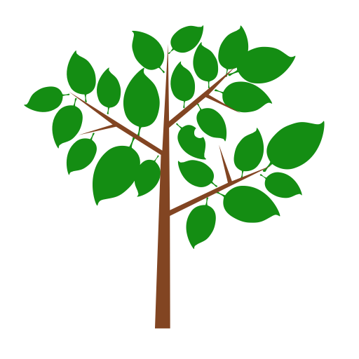 Tree svg vector icon