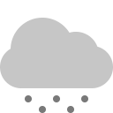 cloud, snow svg vector icon