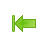 arrow, left, stop icon