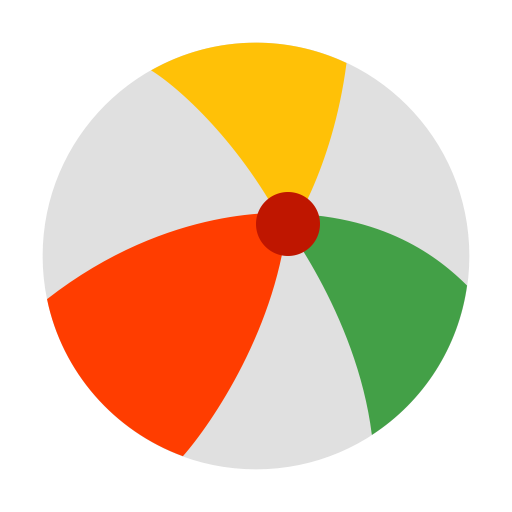Beach Ball svg vector icon