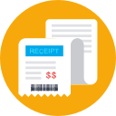 bill, paper, receipt, sheet svg vector icon
