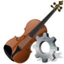 violin,config,instrument,configure,configuration,preference,option,setting icon