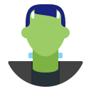 frankenstein, halloween, holidays, monster, scary svg vector icon
