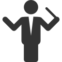 music,conductor icon
