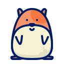 hamster, inkcontober, squeak svg vector icon