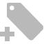 tag,add icon