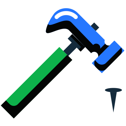 Hammer svg vector icon