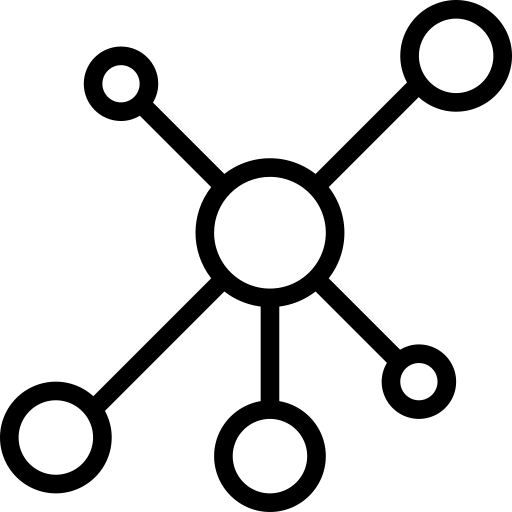 Network svg vector icon