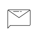inbox, message, send, twitter svg vector icon