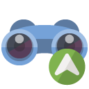 binoculars,binoculars up,up icon