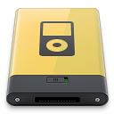 ipod, yellow icon