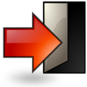 exit,quit,logout,sign out,log out icon