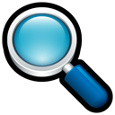 lock, search, zoom icon