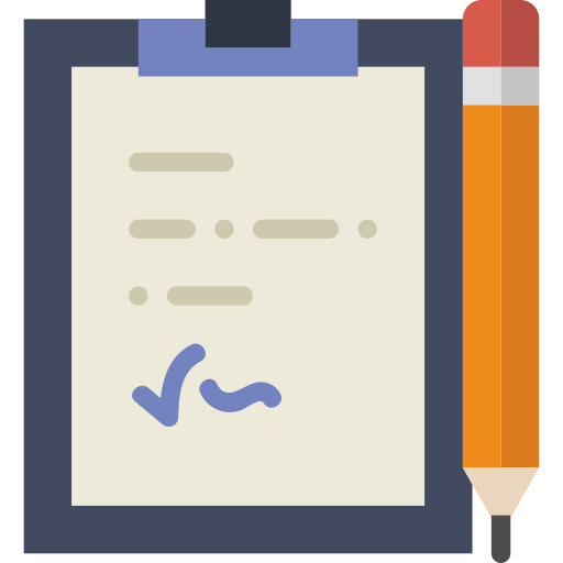 Examination And Approval svg vector icon