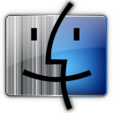 finder,gray,blue icon