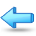 arrow, left icon