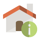 home,info icon