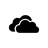 skydrive,black icon