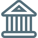 bank, banking, business, finance, financial, money, museum svg vector icon