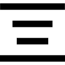 align, document, format, middle, text svg vector icon